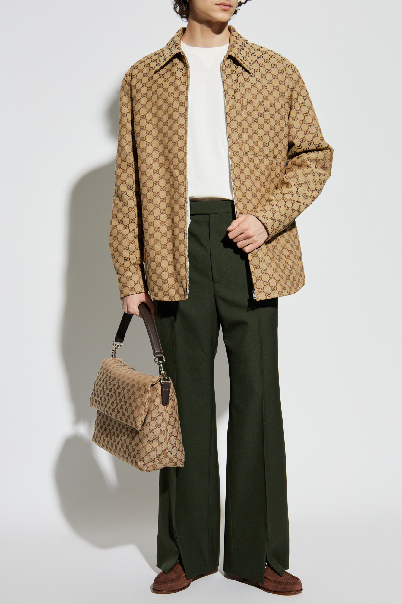 Gucci Jacket with GG pattern | Men's Clothing | Vitkac